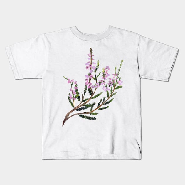 Heather Kids T-Shirt by Babban Gaelg